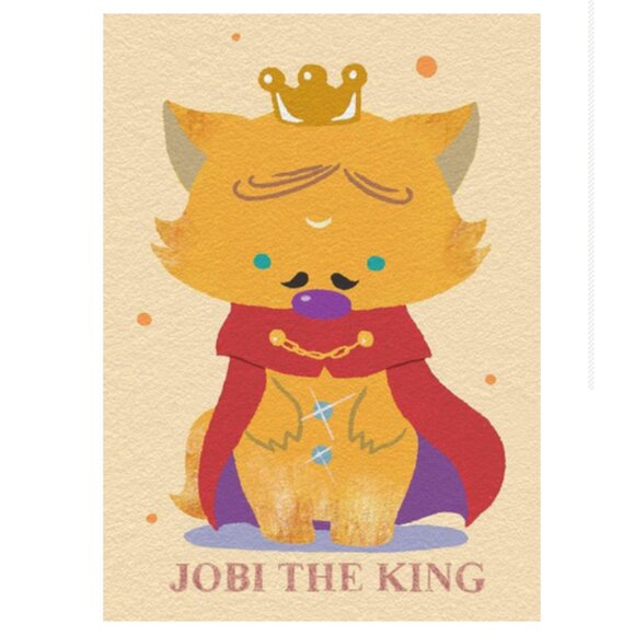 Jobi The King: Exclusive Soft Vinyl Figure By OK Luna - Picture 16 of 16